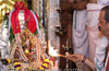 Various rituals mark Pratishta Vardhanthi at SVT, Carstreet